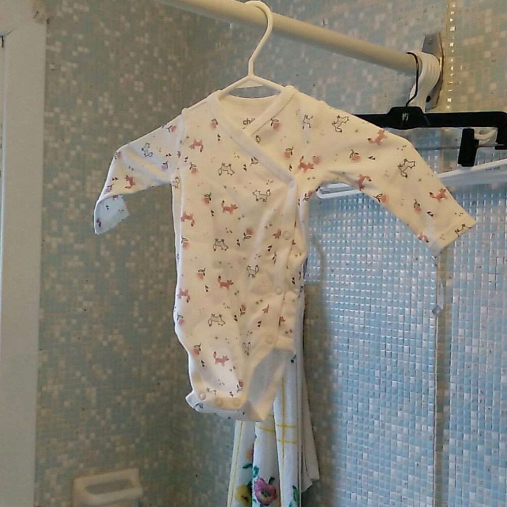 NWT Carter's baby's one-piece with snap